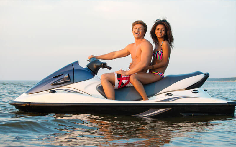 Feel the thrill of adventure with an exhilarating jet ski ride in Melbourne, FL.